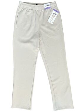 NWT Lazypants Sueded Straight Leg Pants Bone (beige)Size XS